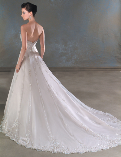 Orifashion Handmadeformal bridal Wedding Dress BO004 - Click Image to Close