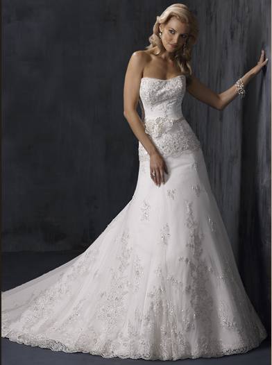 Orifashion Handmade Gown / Wedding Dress MA044 - Click Image to Close