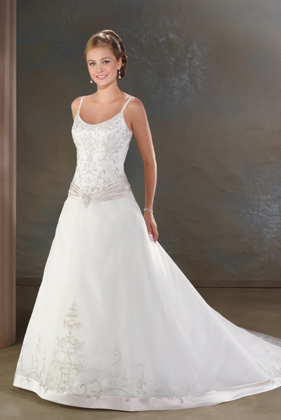 Orifashion HandmadeModest Wedding Dress BO049 - Click Image to Close