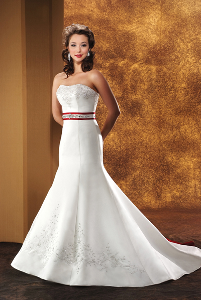 Orifashion HandmadeModest Handmade Wedding Dress BO091 - Click Image to Close