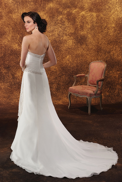 Handmade Bridal Gown / Wedding Dress BO108 - Click Image to Close