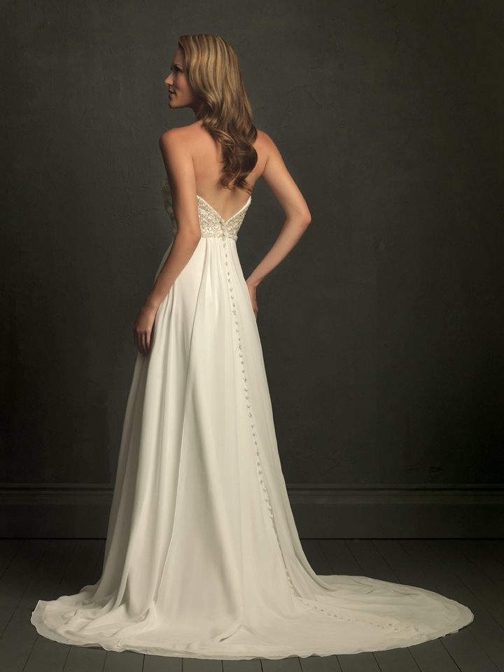 Bridal Gown / Wedding Dress_A-line style 10C053 - Click Image to Close