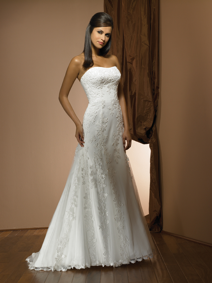 Wedding Dress_Slim A-line 10C086