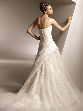 Orifashion handmade Wedding Dress_A-line style 10C094