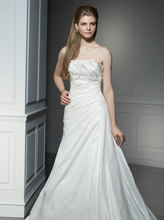 Orifashion Handmade Wedding Dress_A-line style 10C100 - Click Image to Close