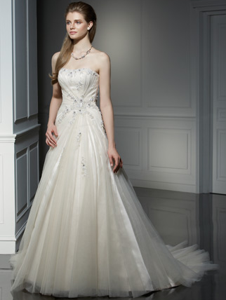 Orifashion Handmade Wedding Dress_A-line style 10C101