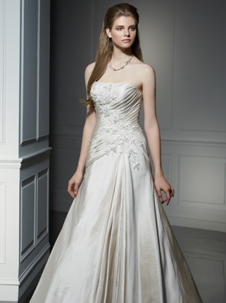 Wedding Dress_Strapless style 10C103 - Click Image to Close