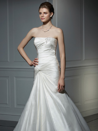 Wedding Dress_Chic slim A-line 10C104