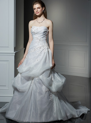 Wedding Dress_Distinguished A-line 10C105 - Click Image to Close