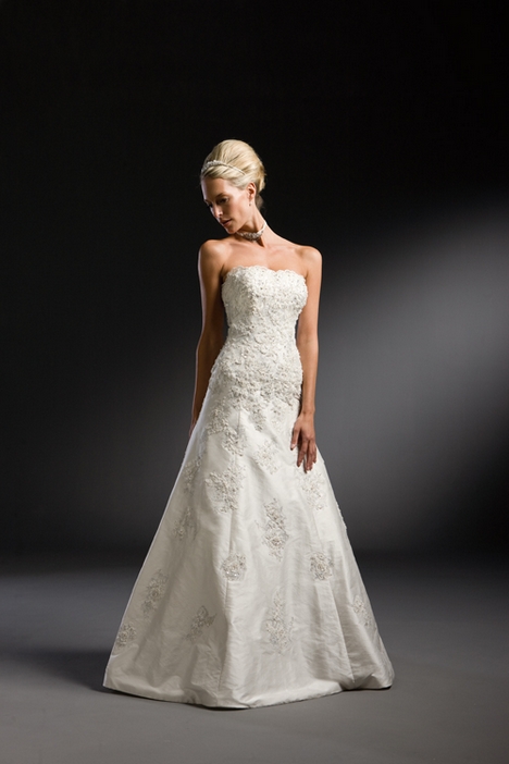 Wedding Dress_A-line style 10C124 - Click Image to Close