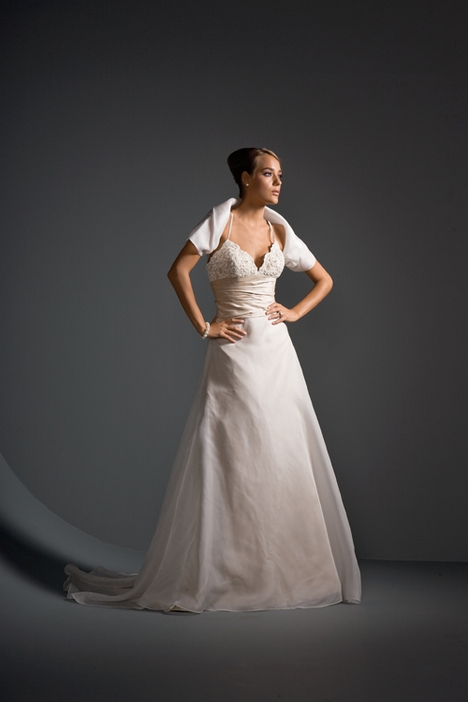 Wedding Dress_Chiffon A-line 10C150 - Click Image to Close