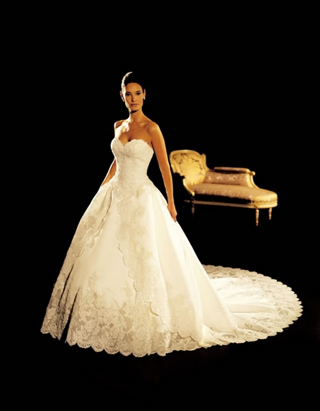 Wedding Dress_Princess style 10C167 - Click Image to Close