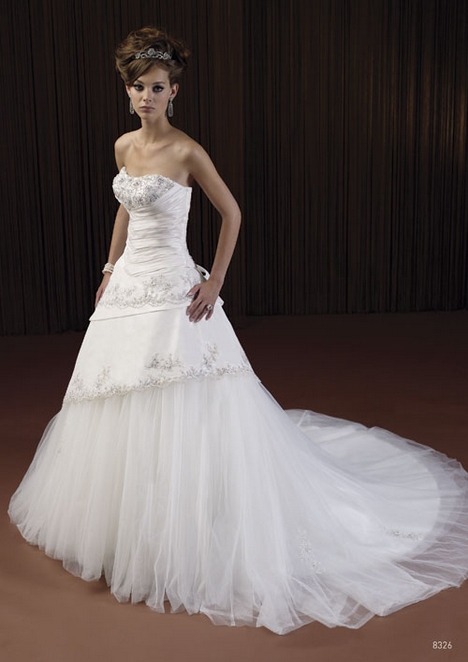 Wedding Dress_A-line style 10C169 - Click Image to Close