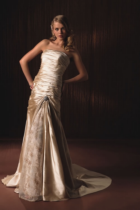 Wedding Dress_A-line style 10C173 - Click Image to Close