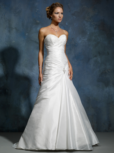 Wedding Dress_Graceful A-line 10C177