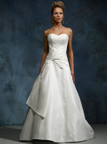 Wedding Dress_Formal A-line 10C186 - Click Image to Close