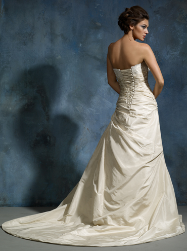 Wedding Dress_Corset closure 10C187 - Click Image to Close