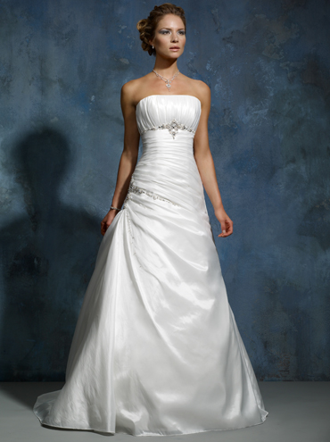 Wedding Dress_Formal A-line 10C201 - Click Image to Close