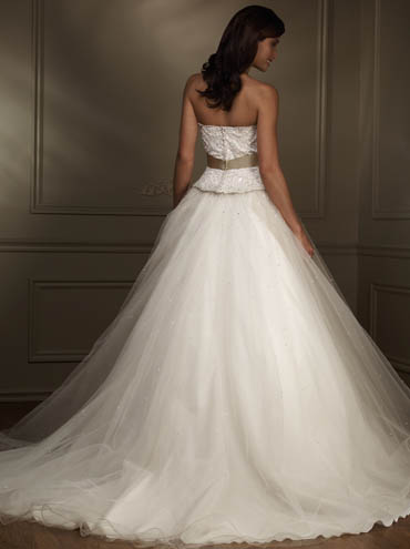 Wedding Dress_Princess style 10C211 - Click Image to Close