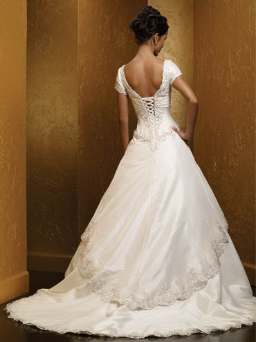 Orifashion HandmadeModest Princess Style Wedding Dress BO300