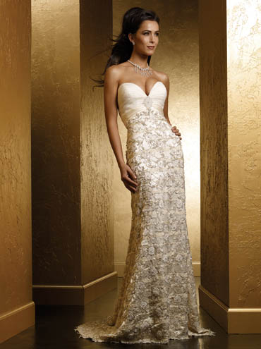 Wedding Dress_Sweetheart neckline 10C231 - Click Image to Close