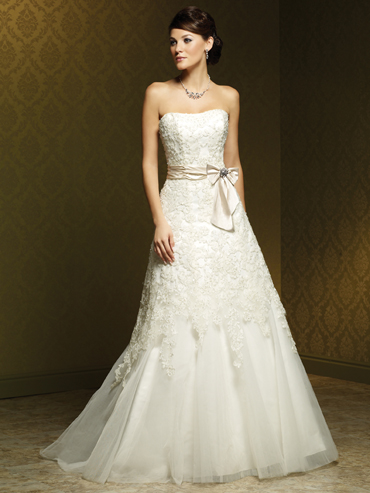 Wedding Dress_Romantic A-line 10C233
