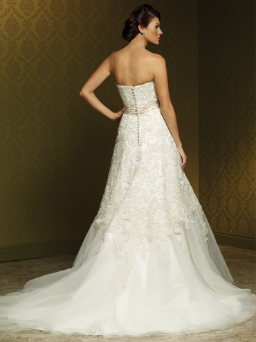 Wedding Dress_Romantic A-line 10C233