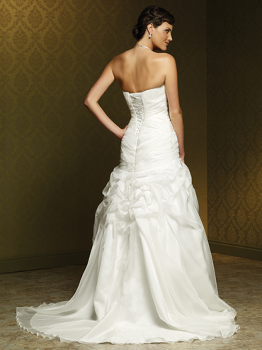 Wedding Dress_Graceful Chiffon gown 10C234