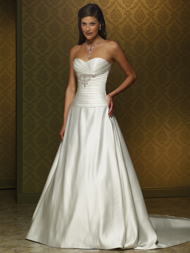 Wedding Dress_Handmade A-line 10C237
