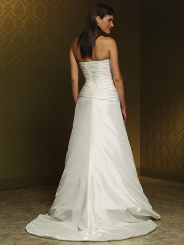 Wedding Dress_Strapless A-line 10C261