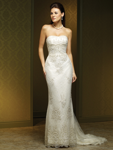 Orifashion handmade Wedding Dress_Strapless style 10C266 - Click Image to Close