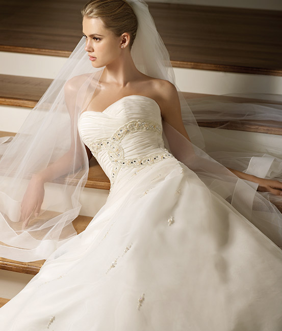 Wedding Dress_Distinguished A-line 10C308