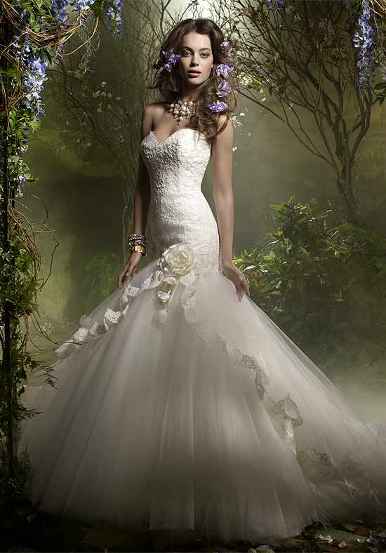 Orifashion HandmadeDream Series Romantic Wedding Dress DW3955