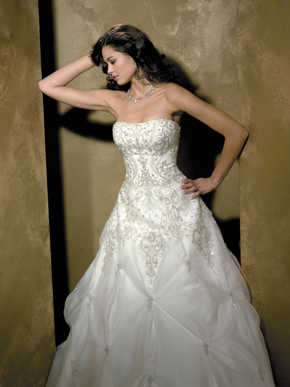 Orifashion HandmadeWedding Dress_Cathedral train AL008 - Click Image to Close