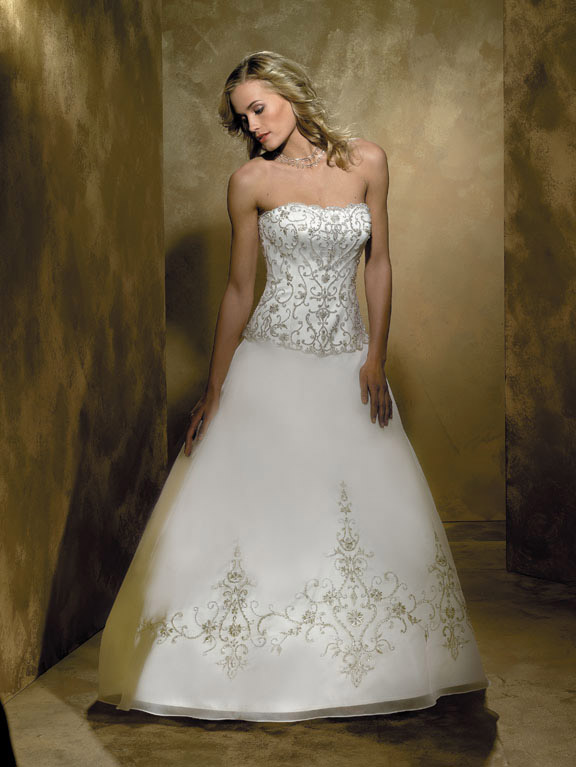 Orifashion HandmadeWedding Dress_Strapless style AL009