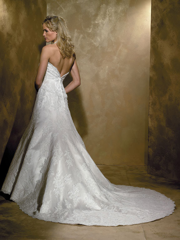 Orifashion HandmadeWedding Dress_Slim A-line gown AL011 - Click Image to Close