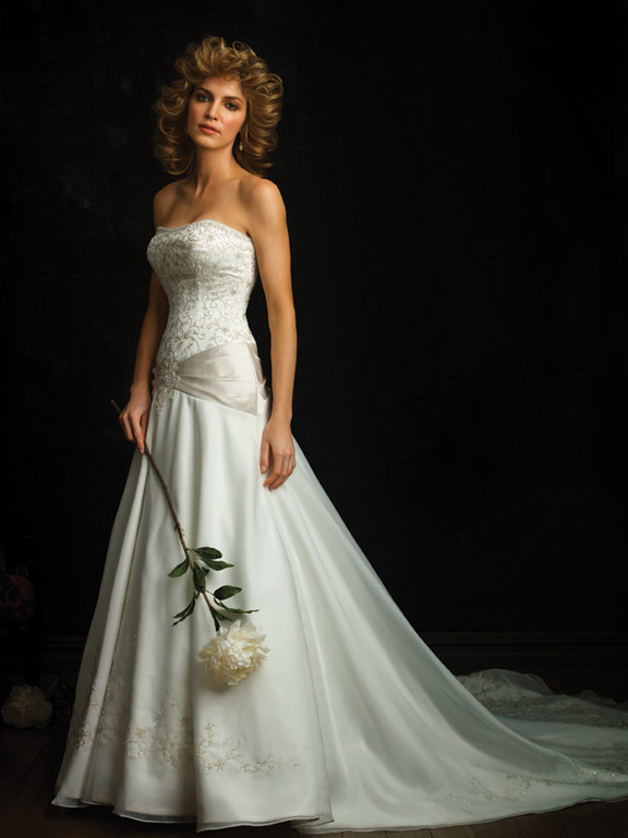 Orifashion HandmadeWedding Dress_Formal strapless AL012