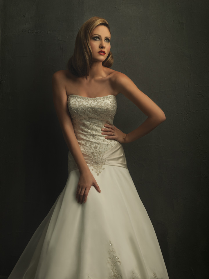 Orifashion HandmadeWedding Dress_Formal strapless AL012