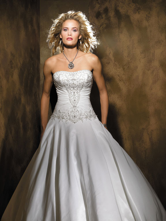 Orifashion HandmadeWedding Dress_Formal cathedral train AL016 - Click Image to Close