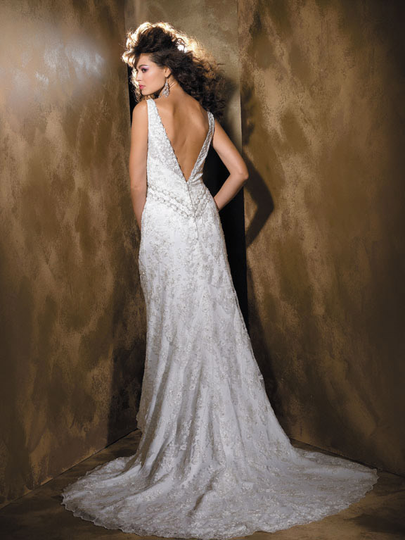 Orifashion HandmadeWedding Dress_Slim A-line AL017
