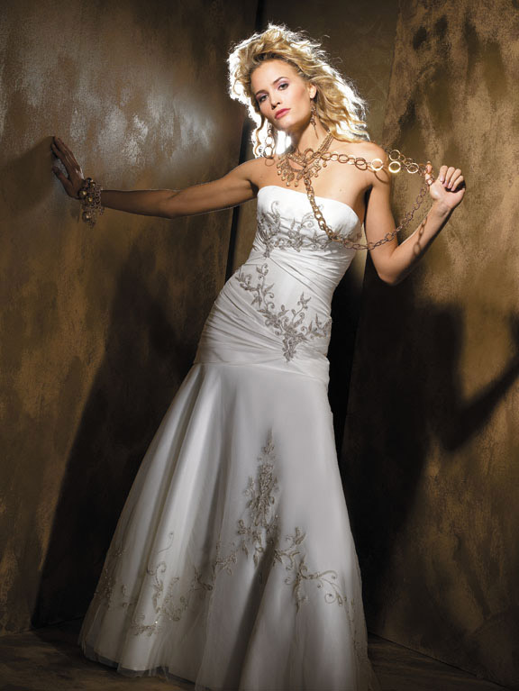 Orifashion HandmadeWedding Dress_Slim line AL018