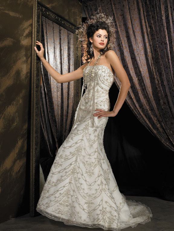 Orifashion HandmadeWedding Dress_Slim A-line AL030 - Click Image to Close