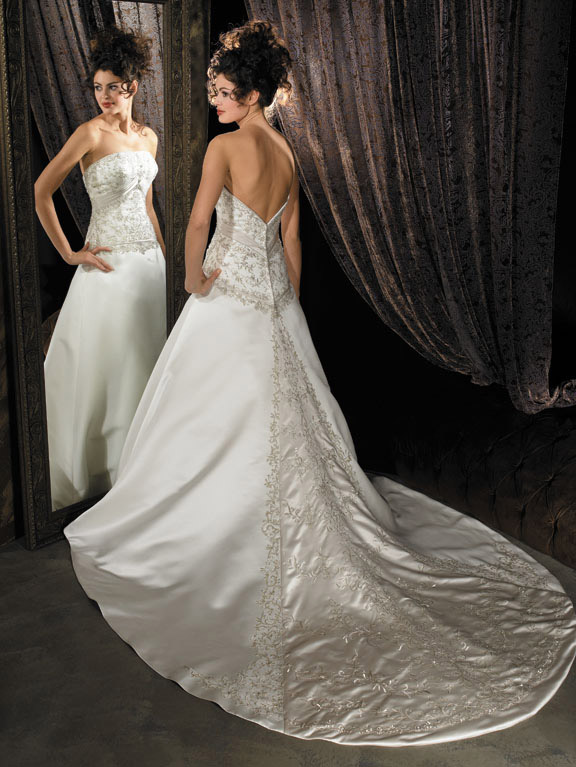 Orifashion HandmadeWedding Dress_Cathedral train AL032 - Click Image to Close