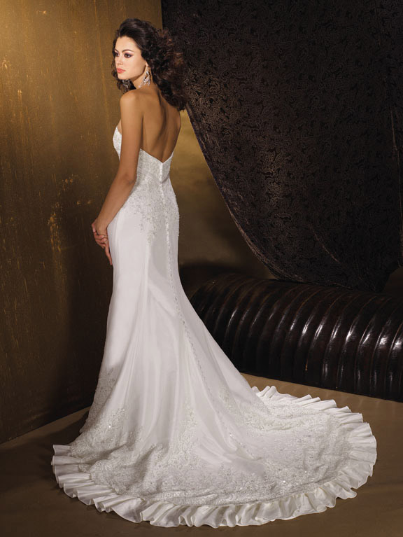 Orifashion HandmadeWedding Dress_Strapless style AL044