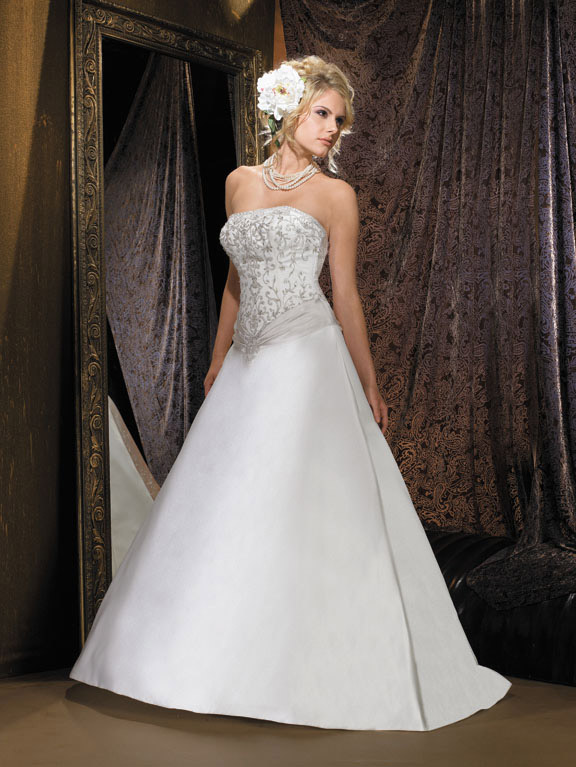 Orifashion HandmadeWedding Dress_Formal cathedral AL049