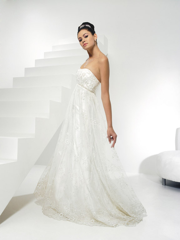 Orifashion HandmadeWedding Dress_Strapless style AL051