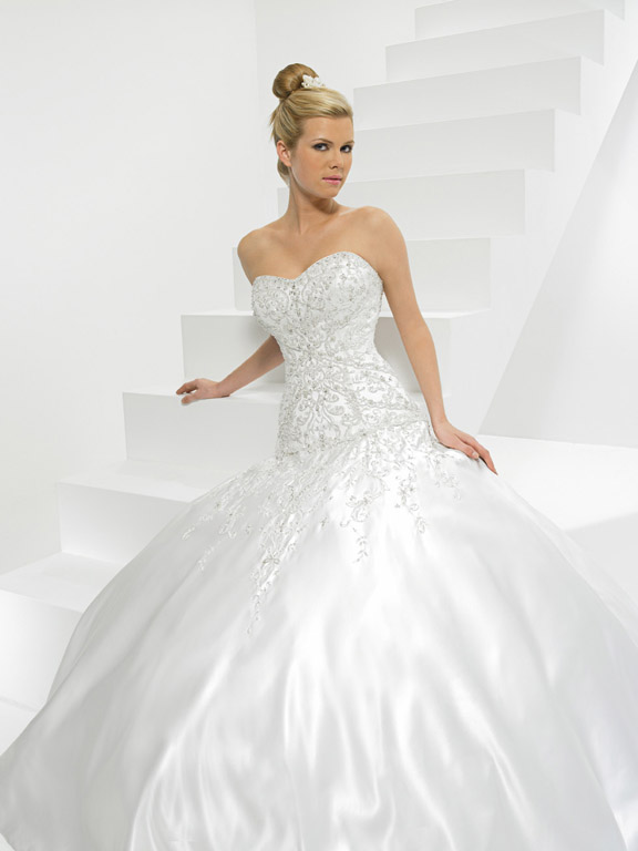 Orifashion HandmadeWedding Dress_Formal cathedral AL054 - Click Image to Close