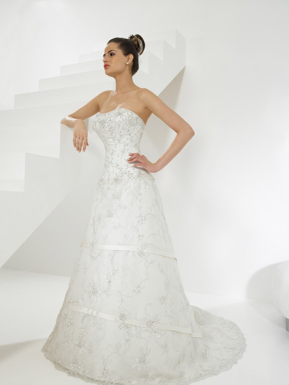 Orifashion HandmadeWedding Dress_Strapless style AL059 - Click Image to Close