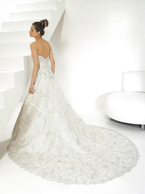 Orifashion HandmadeWedding Dress_Strapless style AL059