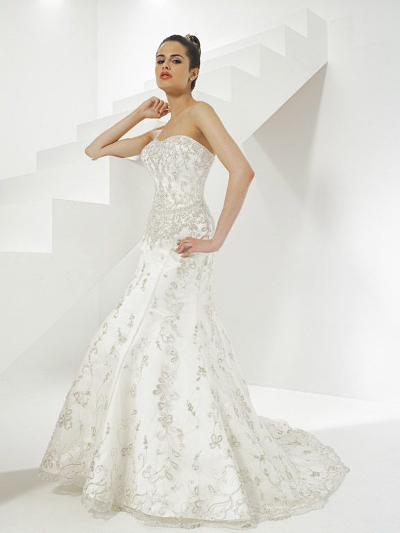 Orifashion HandmadeWedding Dress_Strapless style AL061 - Click Image to Close